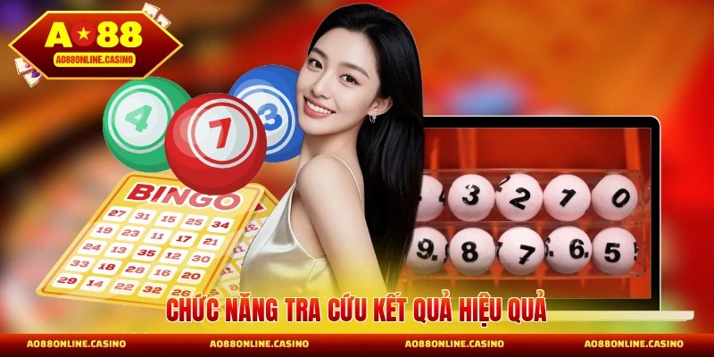 Chức năng tra cứu kết quả hiệu quả